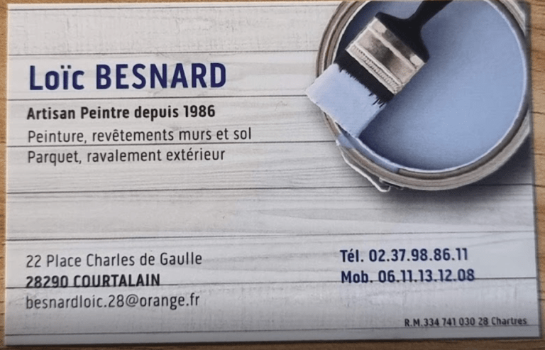 Lire la suite à propos de l’article Besnard Loïc