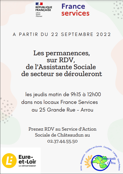 Maison France Services : permanence de l’assistante sociale